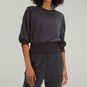 lululemon athletica Black Sweatshirt